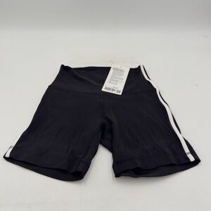 Lululemon Align Side Stripe Shorts 6" Black Brand New